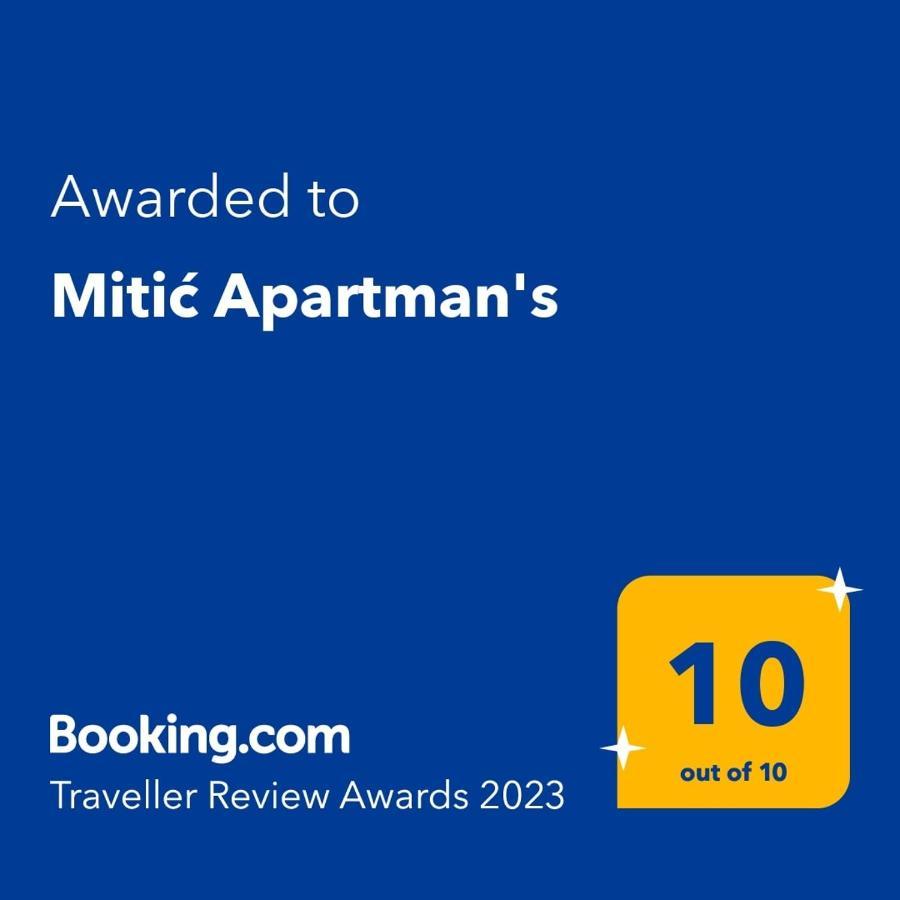 Mitic Apartmani 1 Ni Esterno foto